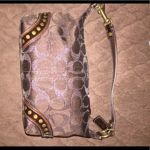 New! Beautiful small classic coach purse!